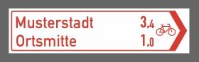 Pfeilwegweiser Nordrhein-Westfalen 1 Pfeilwegweiser Nordrhein-Westfalen 1